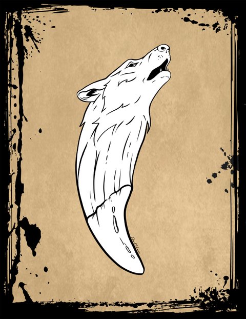 Wolf Tooth Poster